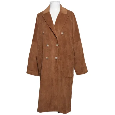 Frakke (Brun) fra Johanna Elastan, Polyamid, Polyester