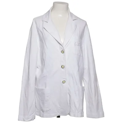 Blazer (White) from Elena Miro Cotton, Elastane