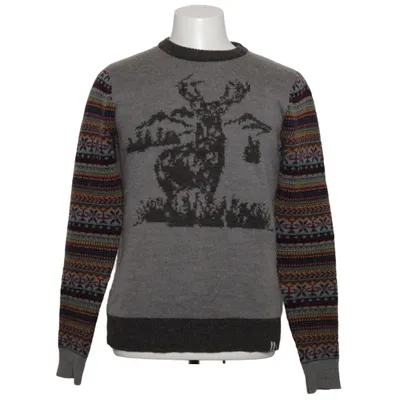 Trui (Grijs, Meerkleurig) van Bellfield Acryl, Wol