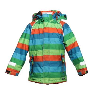 Skijakke (Blå, Grøn, Orange, Flerfarvet) fra Villervalla Polyester