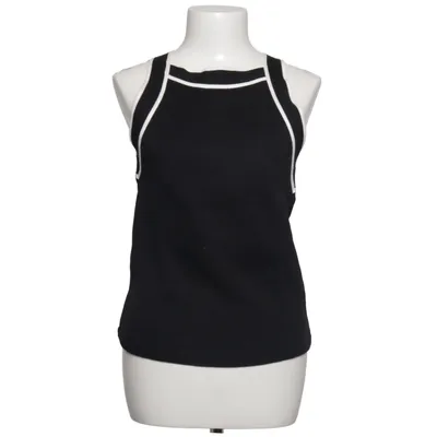 Tanktop (Zwart, Wit) van Massimo Dutti Katoen