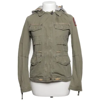 Safari jack (Groen, Grijs) van Parajumpers Katoen, Polyester