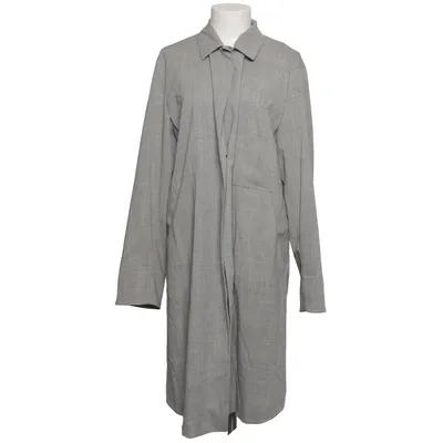 Coat (Gray) from Jil Sander Silk