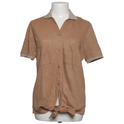 Chemise à manches courtes (Marron, Argent) de Emotions Lin