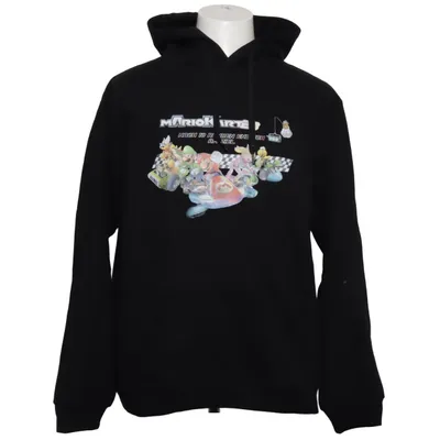 Huvtröja (Svart, Flerfärgad) från B&C Collection Bomull, Polyester