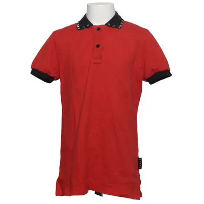 Polo (Rouge, Noir) de Philipp Plein Junior Coton