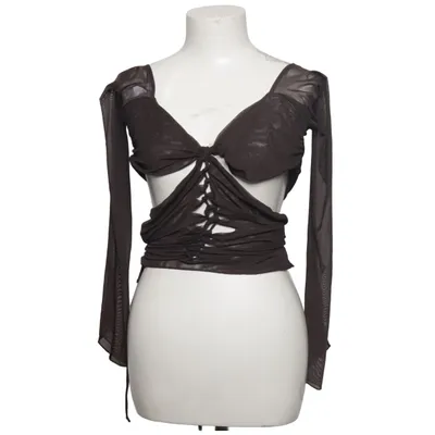 Crop top (Brun) från Jaded London Elastan, Polyester