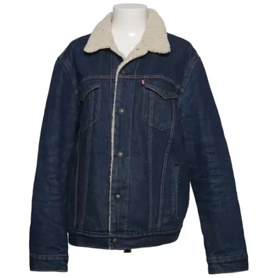 Foret Jeansjakke (Blå) fra Levi's Premium Bomuld, Polyester