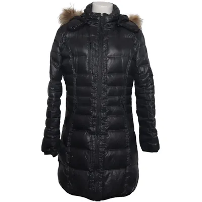 Doudoune longue (Noir) de Frieda & Freddies