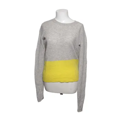 Pull-over (Gris, Jaune) de Gharani Strok Cachemire