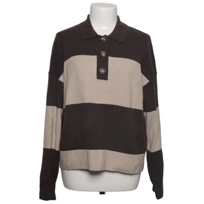 Trui (Bruin, Beige) van Comma Katoen, Polyester