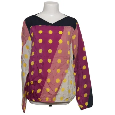 Bluse (Lilla, Gul, Flerfarvet) fra Summum Woman Bomuld, Cupro, Elastan, Polyamid, Viscose