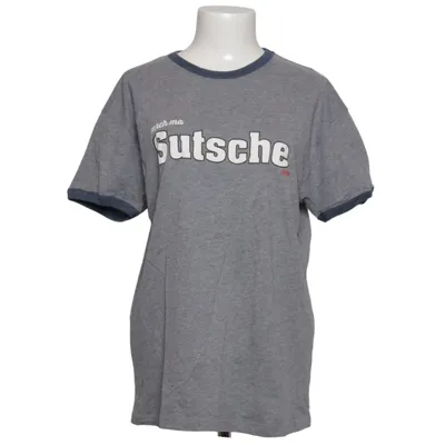 T-shirt (Gray, Blue, White) from Derbe Cotton, Polyester