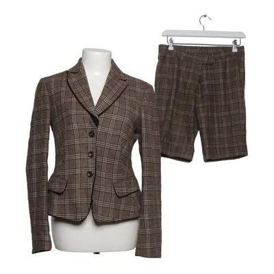 Suit (Brown, White) from GANT Elastane, Polyester, Viscose, Wool