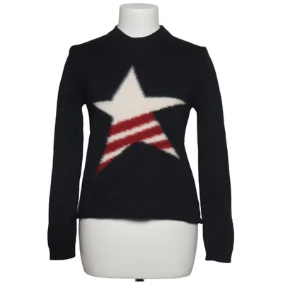 Sweater (Black, White, Red) from MSGM Wool