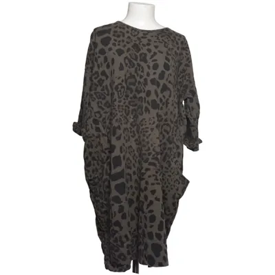 Robe (Gris, Beige) de Zelante