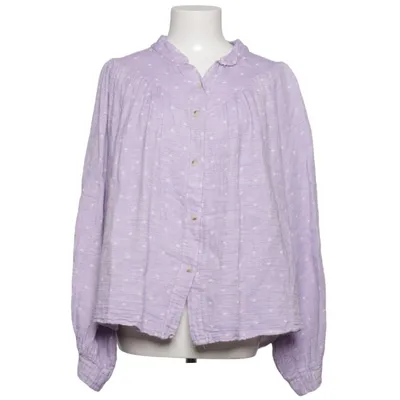 Blouse (Purple, White) from Ambika Cotton