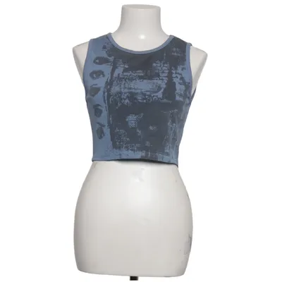 Crop top (Blå, Grå) fra Cider