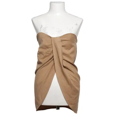 Tube Top (Beige) von By Aylin Koenig Elasthan, Wolle