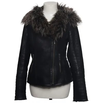 Shearling jacket (Black) from Guess Faux fur, Polyester