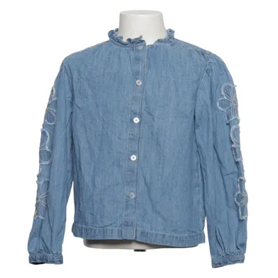 Denim shirt (Blue) from Mango Cotton, Polyester