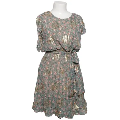 Robe (Vert, Multicolore) de The Kooples Polyester, Soie, Viscose