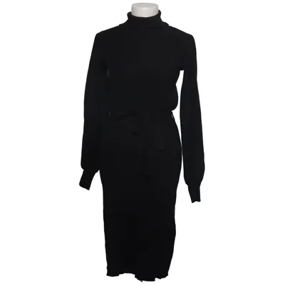 Turtleneck dress (Black) from MSCH Copenhagen Polyamide, Polyester, Viscose