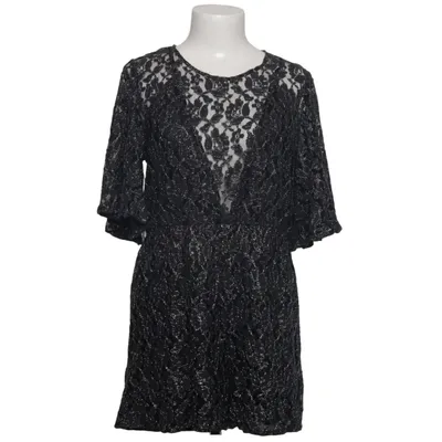 Combinaison (Noir) de Mango Casual Coton, Fibre métallique, Polyamide, Polyester, Viscose
