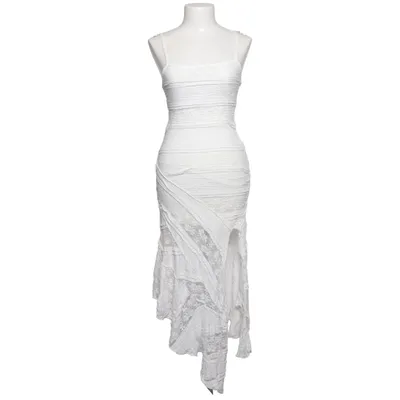 Strandkleid (Weiß) von Bershka Elasthan, Polyamid, Polyester