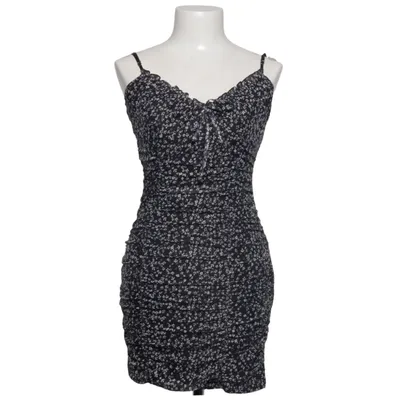 Jurk (Zwart, Wit) van Review Elastaan, Polyester