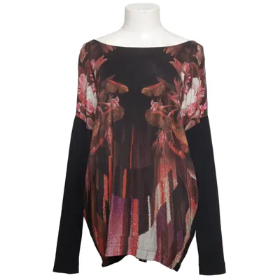 Blouse (Black, Multicolored) from Cavalli Class Elastane, Viscose