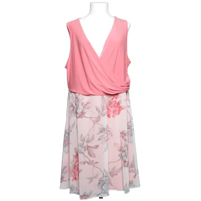Klänning (Rosa, Flerfärgad) från Bodyflirt Elastan, Polyester