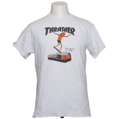 T-shirt (Weiß) von Thrasher Baumwolle