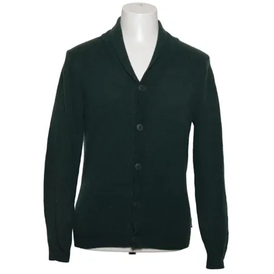 Cardigan (Green) from Harris Wilson Cotton, Wool