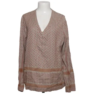 Blus (Beige, Vit) från Rough Studios Bomull