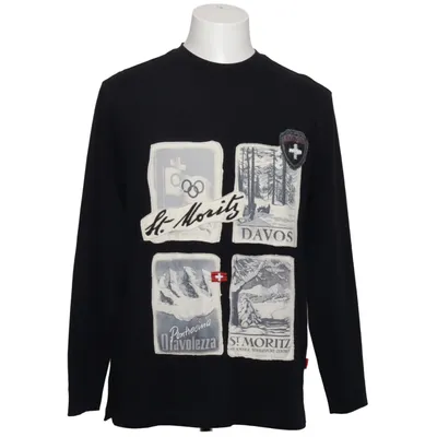 Long sleeve T-shirt (Black) from Signum Cotton, Polyester