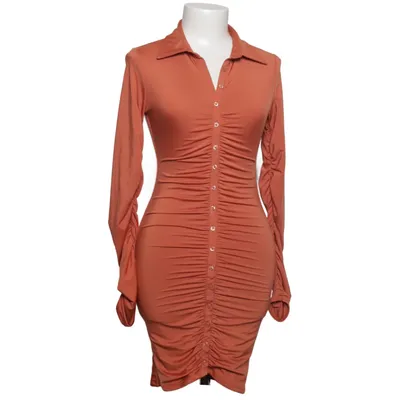 Robe chemise (Orange) de Oh Polly Élasthane, Polyester