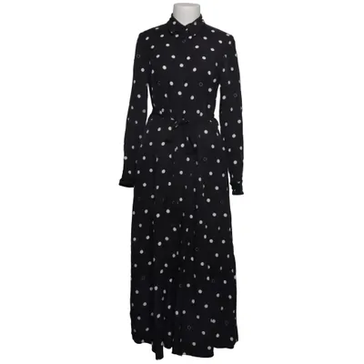 Blusenkleid (Schwarz, Weiß) von Hugo Boss Seide, Viskose