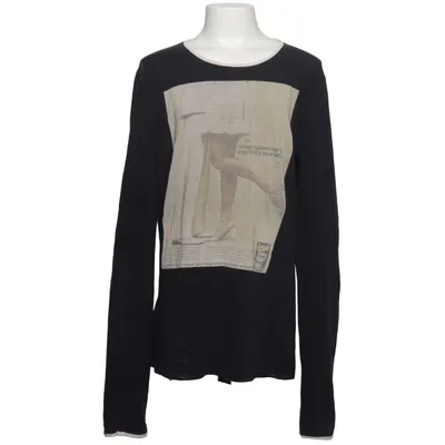 Langarmshirt (Schwarz, Weiß) von Dolce & Gabbana Junior Baumwolle, Elasthan