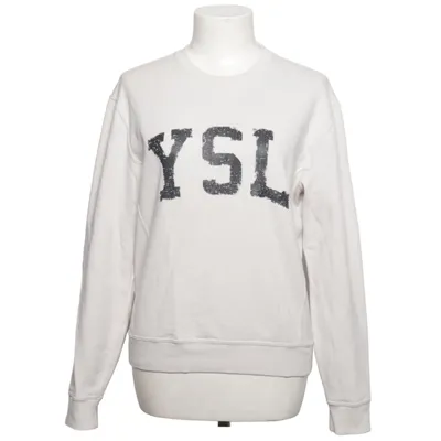 Collegetröja (Beige) från Saint Laurent Bomull, Elastan