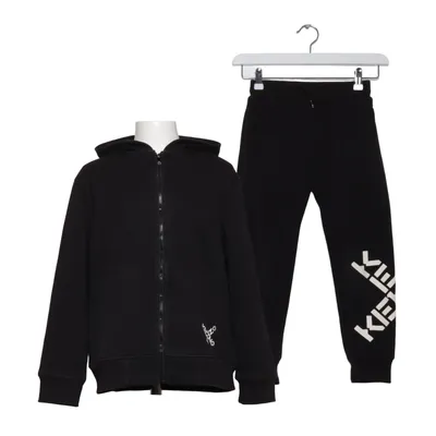 Freizeitanzug (Schwarz) von Kenzo Kids Baumwolle, Elasthan, Polyester