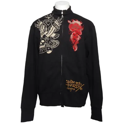 Huvtröja (Svart) från Ed Hardy Bomull