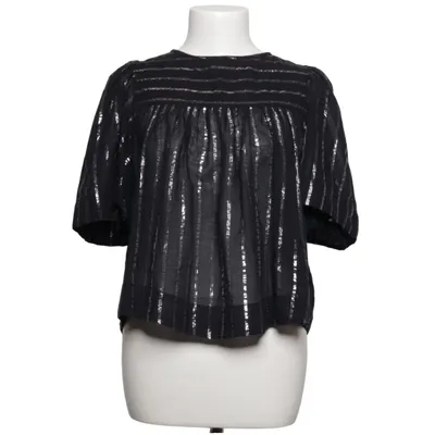 Top (Sort, Sølv) fra Isabel Marant Étoile Bomuld, Metallfiber