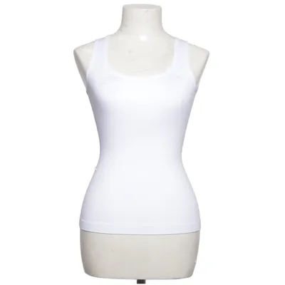 Haut de vêtement sculptant (Blanc) Élasthane, Polyamide