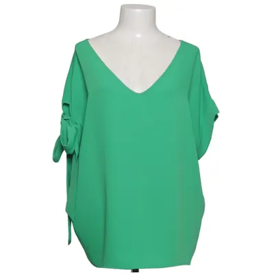 Slå-om bluse (Grøn) fra Parosh Polyester