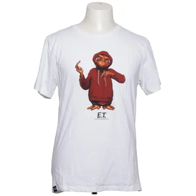 T-shirt (Hvid, Rød) fra Dedicated Bomuld