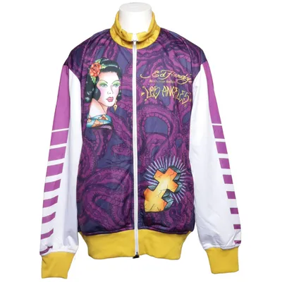 Jacka (Lila, Gul, Vit) från Ed Hardy by Christian Audigier Polyester