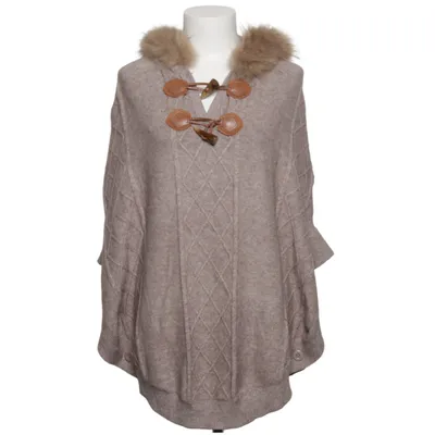 Poncho (Beige) de Evis