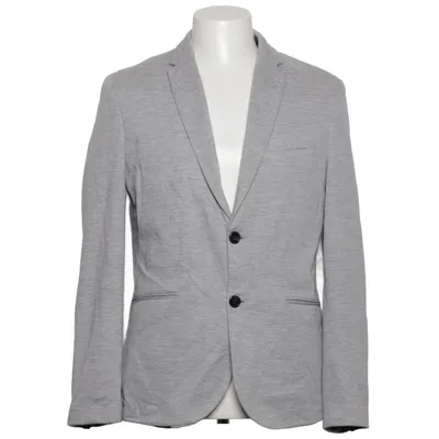 Blazer (Gray) from Zara Man Polyester, Viscose