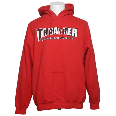 Kapuzenpullover (Rot) von Thrasher Baumwolle, Polyester
